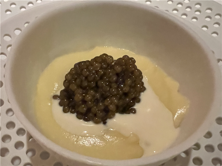 potato and caviar